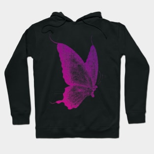 Purple Butterfly Hoodie